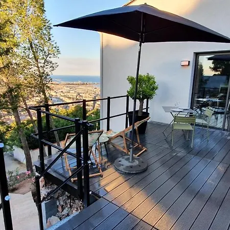 아파트 Le Rouquier Terrasse, Vue Exceptionnelle, Climatisation